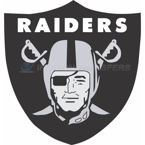 Oakland Raiders Iron-on Stickers (Heat Transfers)NO.665